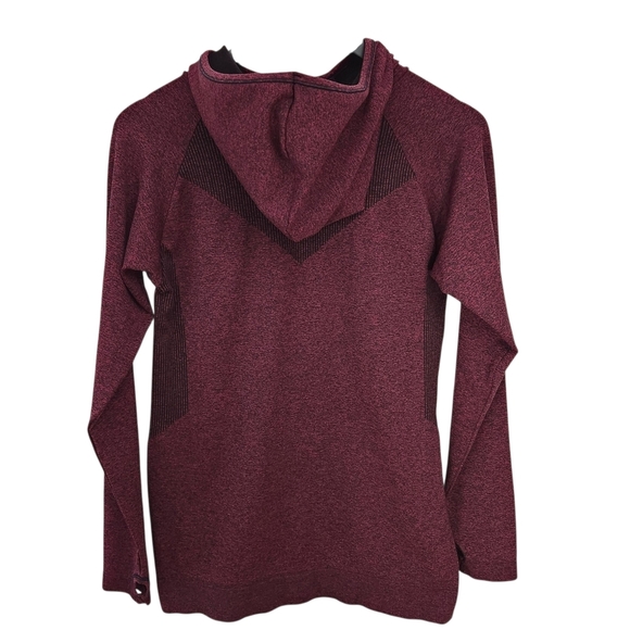 BLACK DIAMOND heathered burgundy crux hoody pullover climbing hiking activewear - Picture 10 of 14